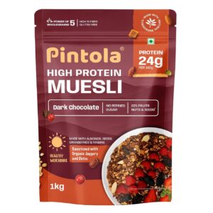Pintola High Protein Muesli Dark Chocolate & Cranberry 1kg