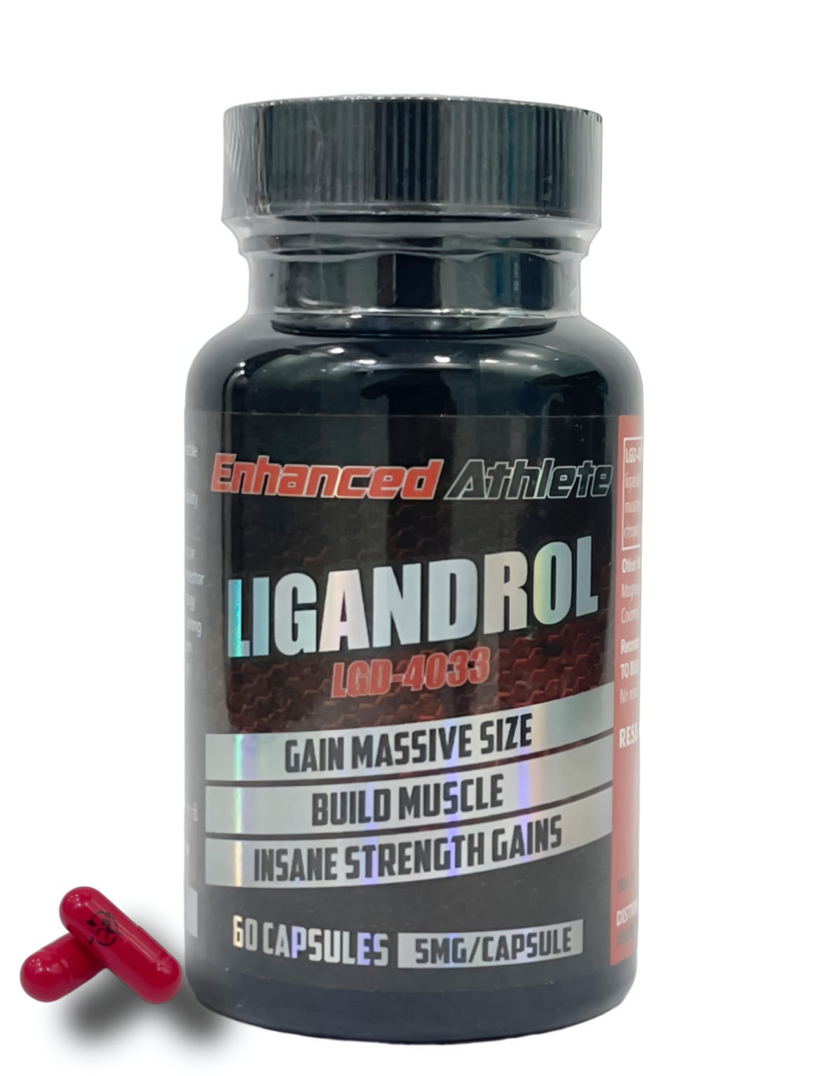 Enhanced Athlete LGD-4033 Ligandrol 5mg 60 Capsules